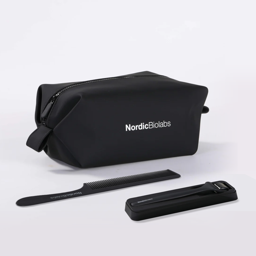 Pouch + Roller + Comb Set